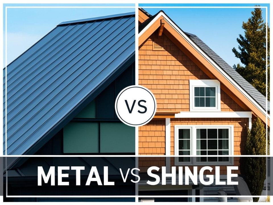 Metal vs. Shingle Roofs